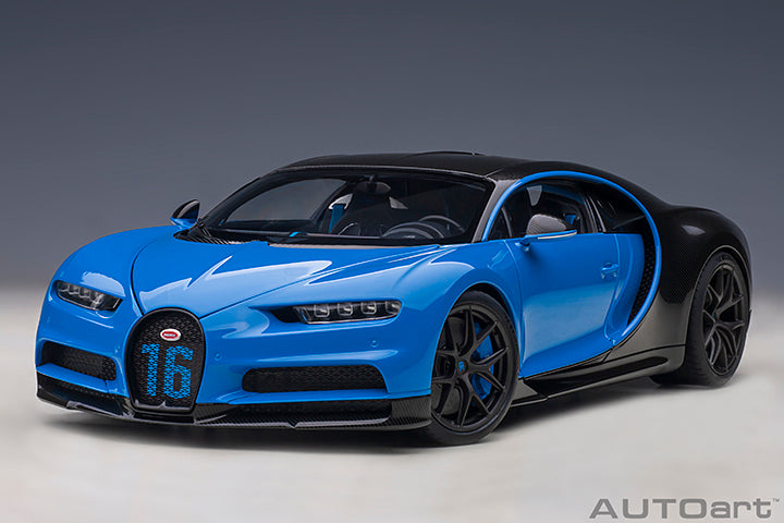 AUTOart 1:18 Bugatti Chiron Sport 2019 - French Racing Blue