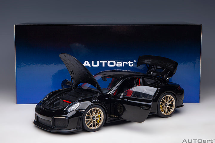 AUTOart 1:18 Porsche 911 (991.2) GT2RS Weissach Package - Black