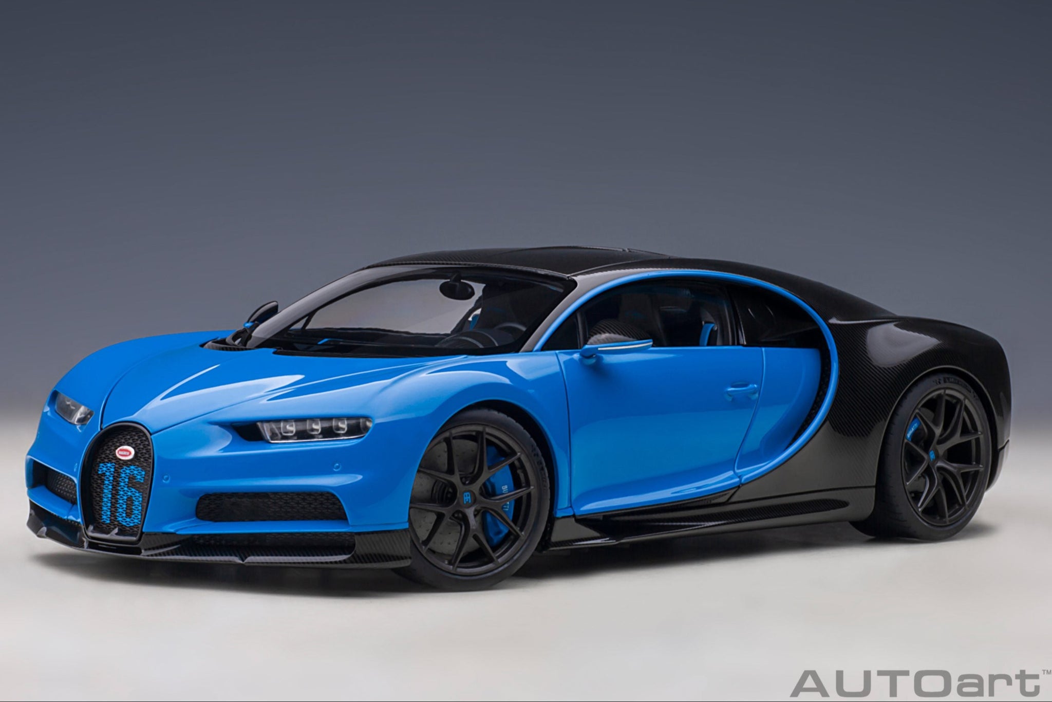 AUTOart 1:18 Bugatti Chiron Sport 2019 - French Racing Blue