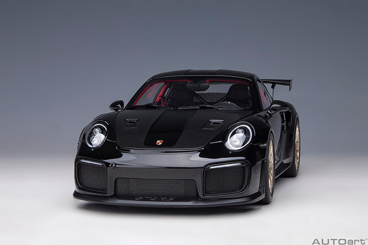 AUTOart 1:18 Porsche 911 (991.2) GT2RS Weissach Package - Black