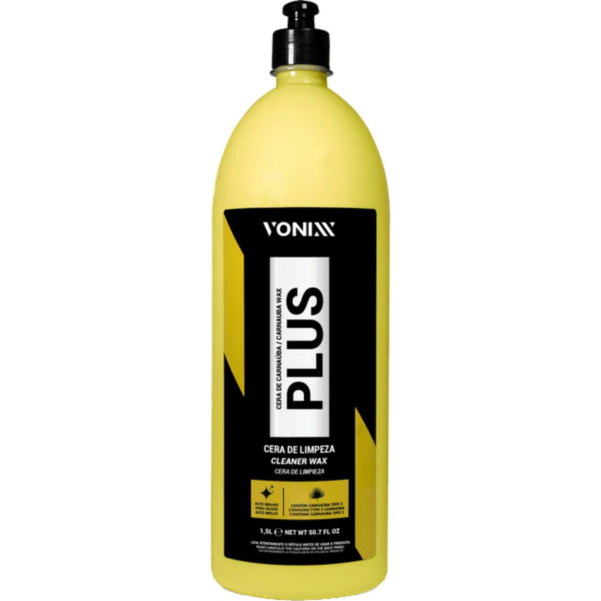 Vonixx Carnauba Plus Cleaner Wax 50.7 fl oz (1.5L) – DETAILGROUND