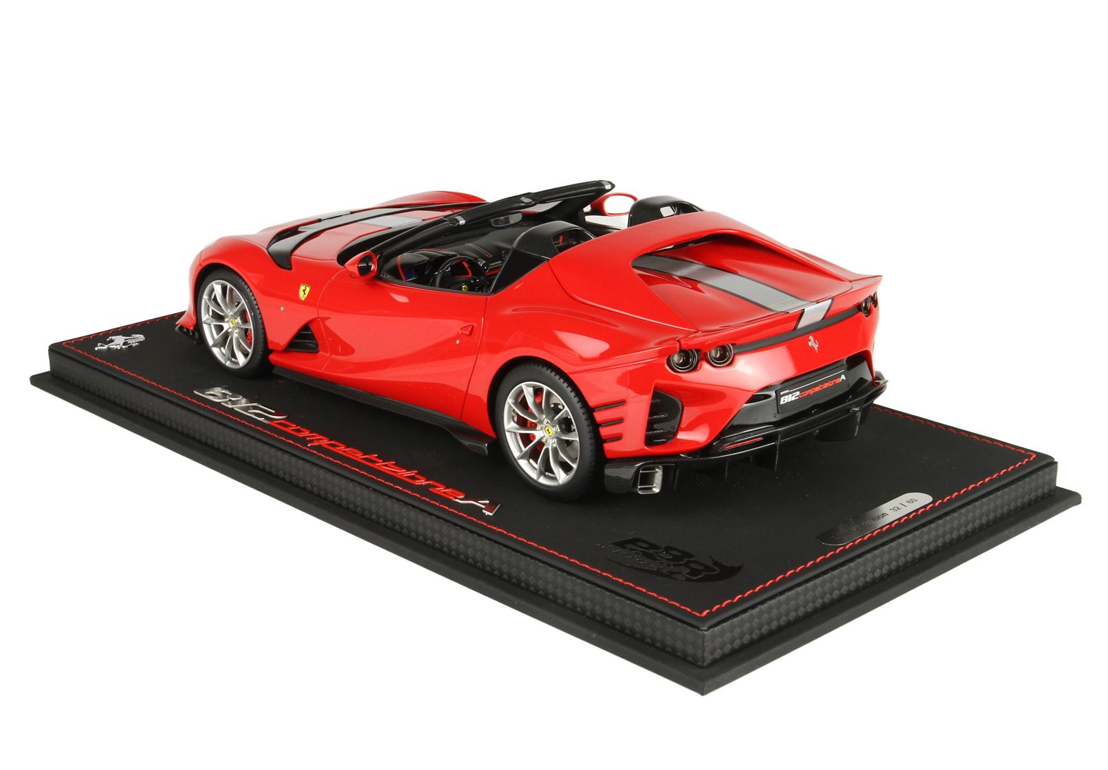 BBR Models 1:18 Ferrari 812 Competizione Aperta Spider Rosso Corsa