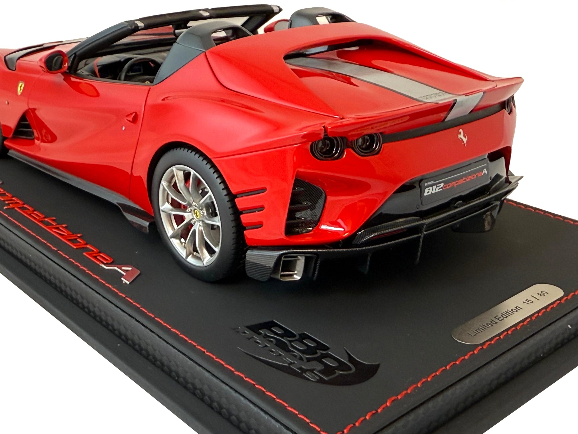 BBR Models 1:18 Ferrari 812 Competizione Aperta Spider Rosso Corsa