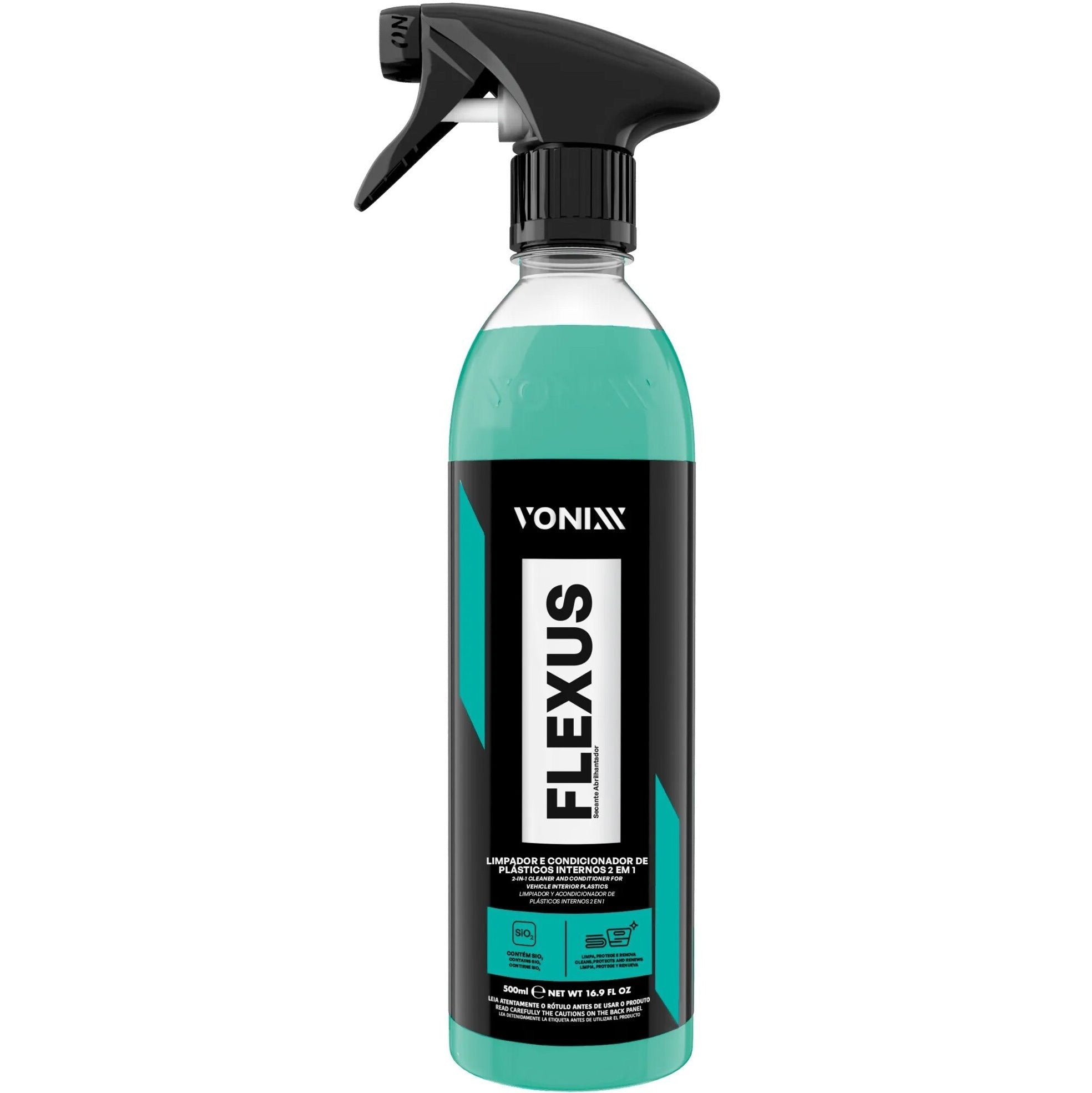 Vonixx Flexus 2-in-1 Ceramic Interior Plastic Cleaner and 