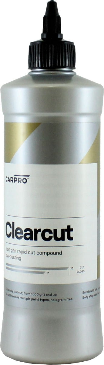 CarPro ClearCUT Fast Cut Compound 16.9 fl oz (500 ml) – DETAILGROUND