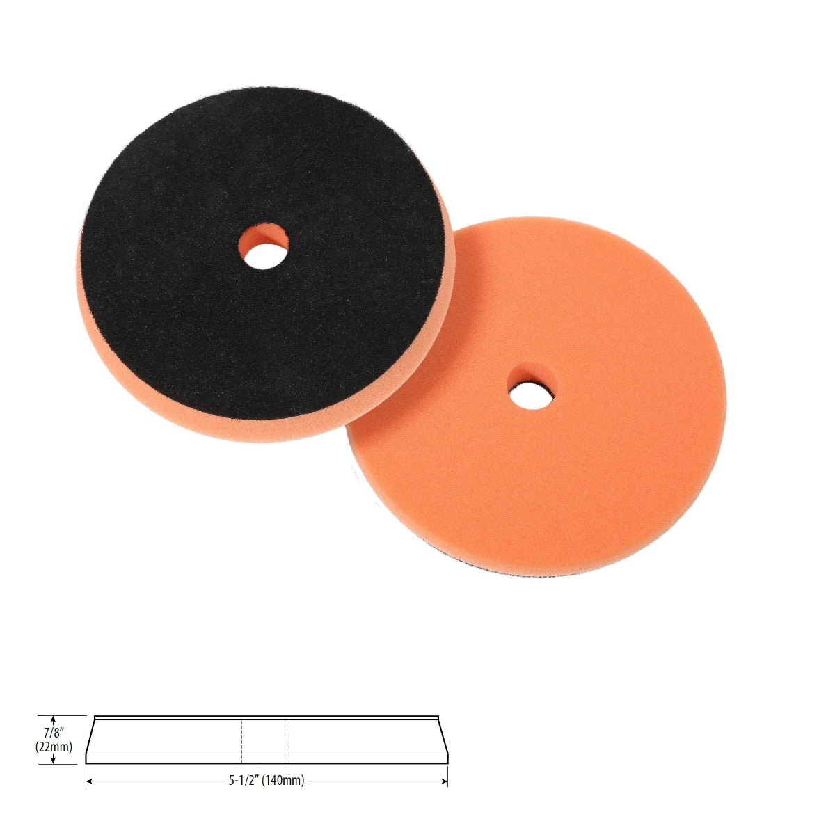 Lake Country SDO Orange Polishing Pad 5.5” – DETAILGROUND